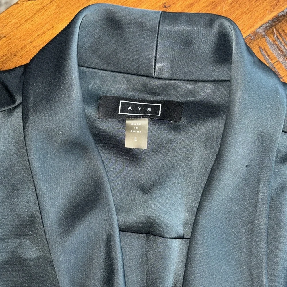 AYR Satin Robe Jacket - Picture 3 of 14